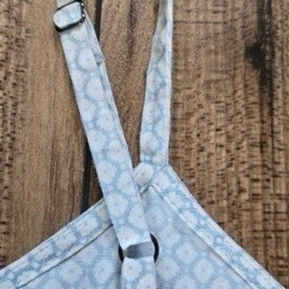 G Adriano Goldschmied NWT Elegant Blue Patterned Women's Tank Top XS NEW - Picture 7 of 7